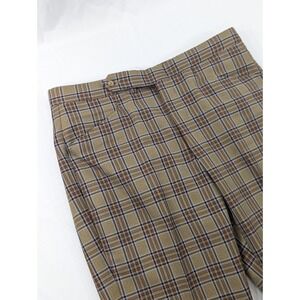 Vtg 60s 70s Pants 36x30 Sansabelt Jaymar Polyester Plaid Flair Leg Golf‎ Retro